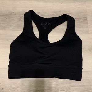 Saski Collection Staple Black Sports Bra